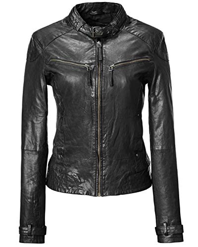 Maze Damen Lederjacke Ryana Black XL von Maze