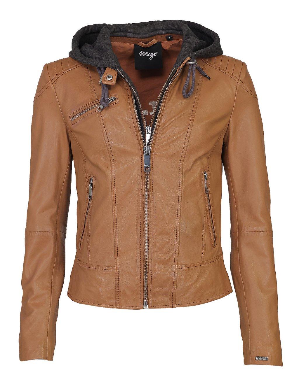 Maze Lederjacke Damen, cognac von Maze