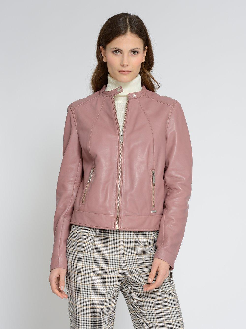 Maze Lederjacke Damen, rosa von Maze