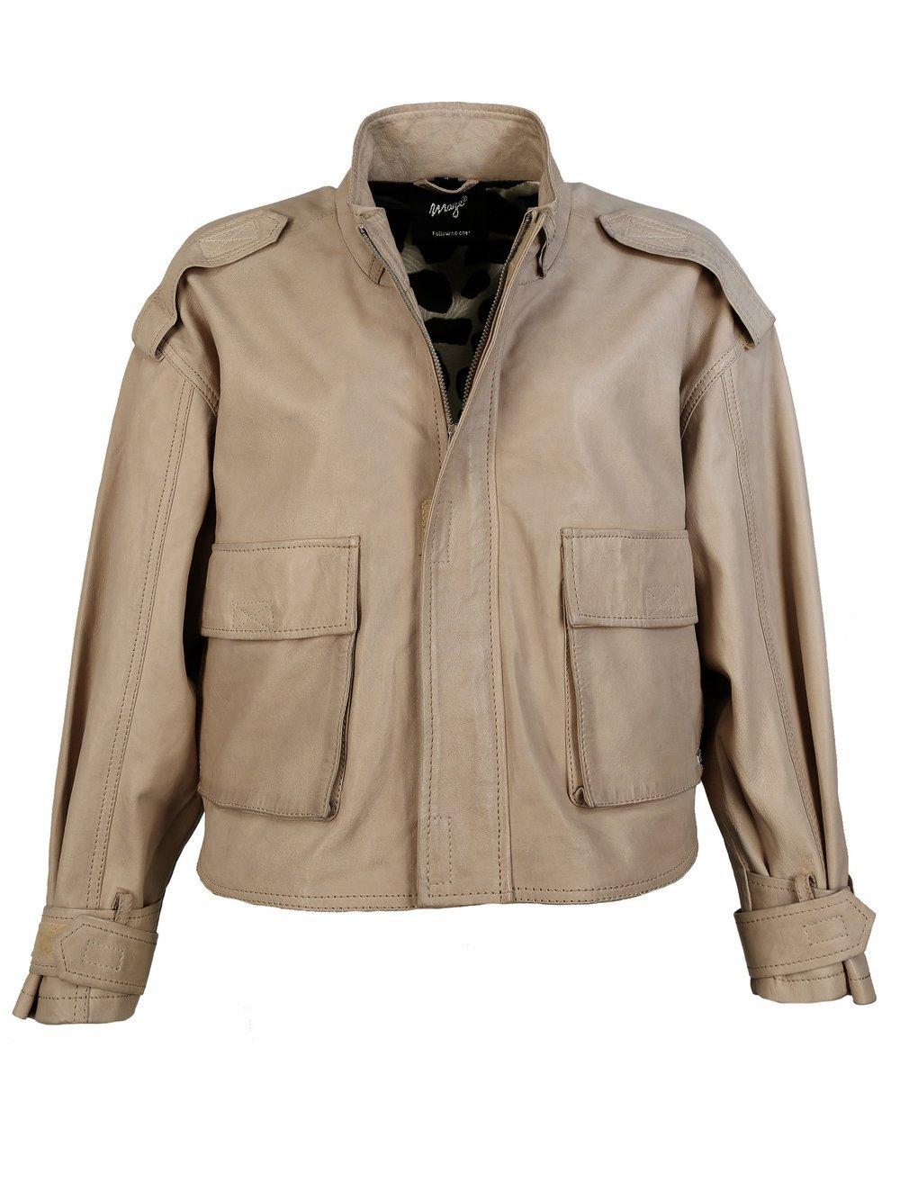 Maze Lederjacke Damen, taupe von Maze