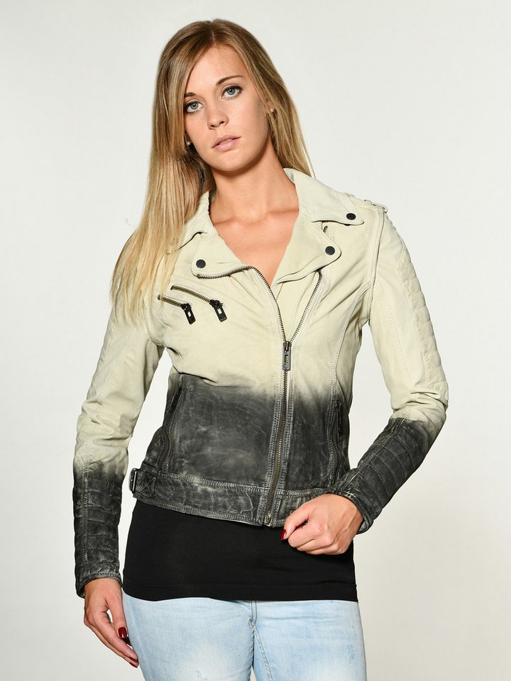 Maze Lederjacke Kofu von Maze