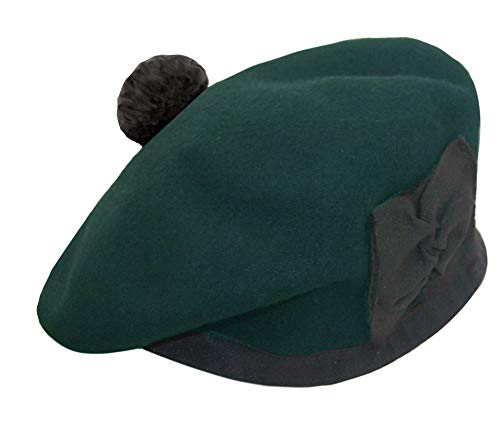 Maze Schottische Balmoral-Mütze aus Wolle Hut barett von Maze
