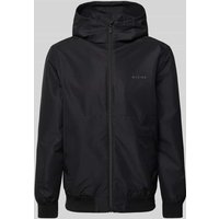Mazine Blouson mit Label-Print in Black, Größe S von Mazine