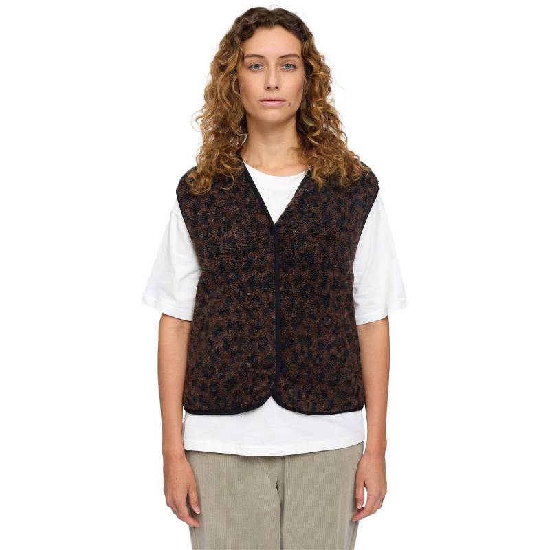 Mazine Damen Fleecejacke Printed Sherpa Vest von Mazine