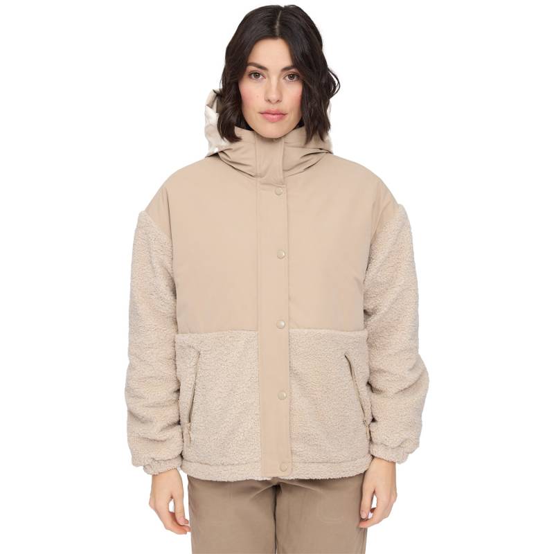 Mazine Damen Mantel Fabric Blocking Jacket von Mazine