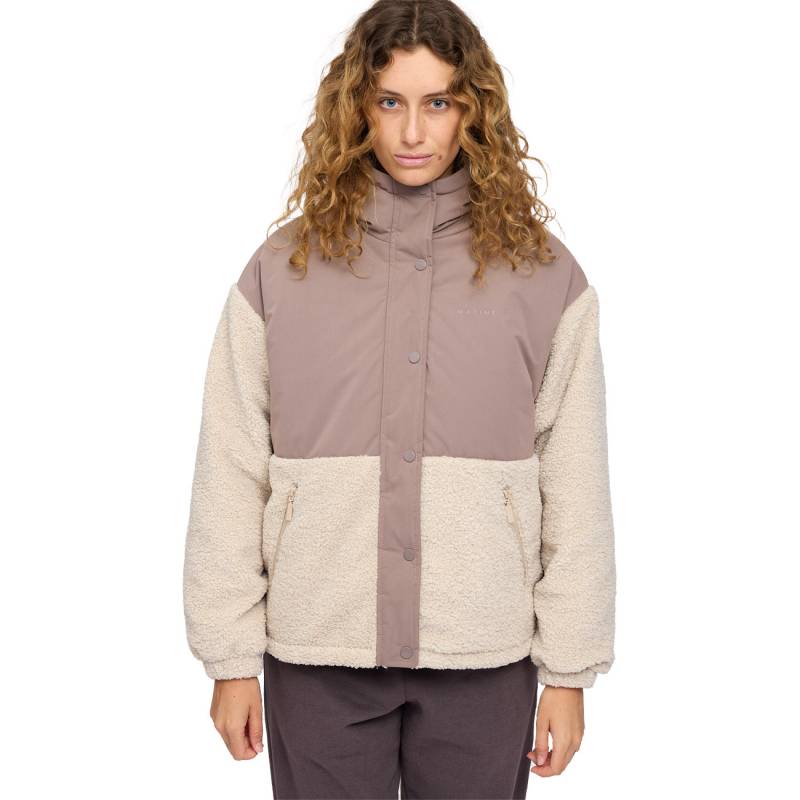 Mazine Damen Mantel Fabric Blocking Jacket von Mazine