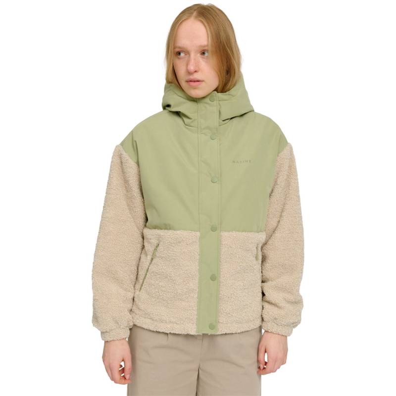 Mazine Damen Mantel Fabric Blocking Jacket von Mazine