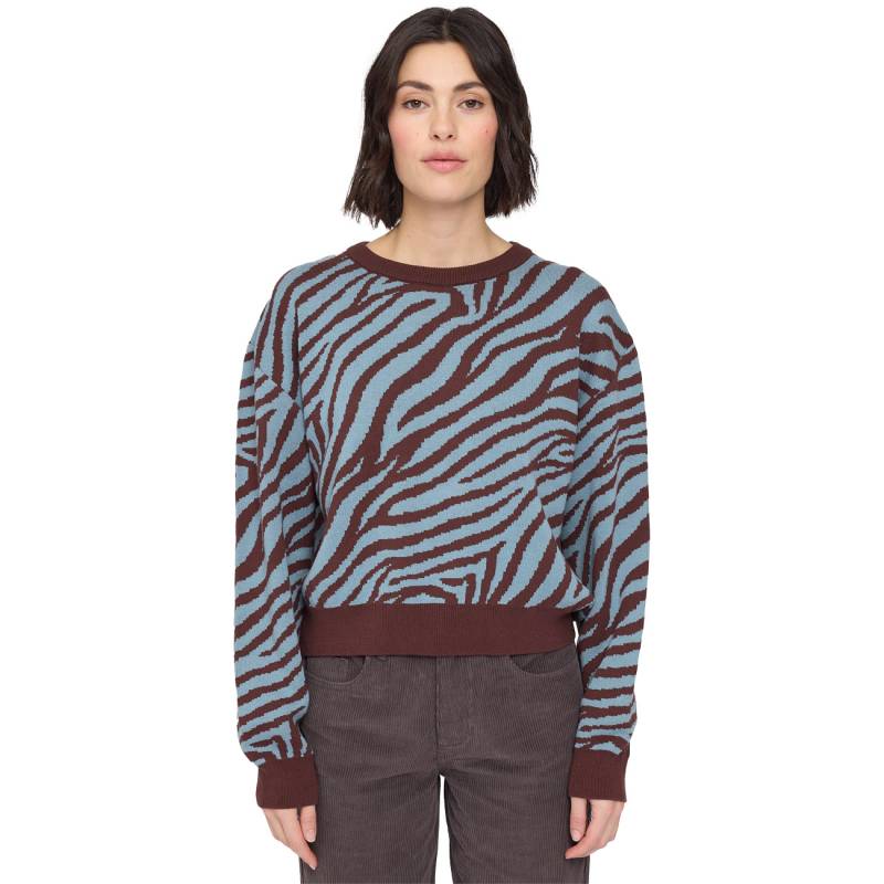 Mazine Damen Strickpullover Zebra Jacquard Knit Jumper von Mazine
