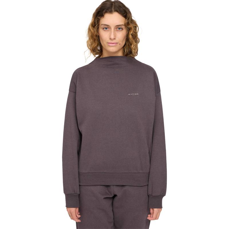 Mazine Damen Sweatshirt Soft Fabric Mock Turtleneck von Mazine