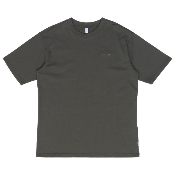 Mazine - Heavy Basic T-Shirt - T-Shirt Gr XXL grau von Mazine
