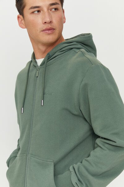 Mazine Hoodie - Burwood Zipper - aus Biobaumwolle von Mazine