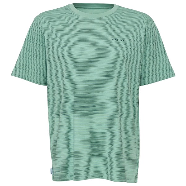 Mazine - Keith Striped T - T-Shirt Gr XL türkis von Mazine