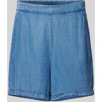 Mazine Loose Fit Jeansshorts mit elastischem Bund Modell 'Tivi' in Dunkelblau, Größe M von Mazine