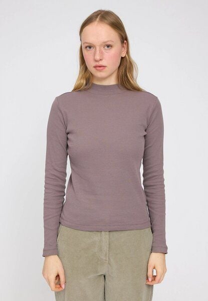 Mazine Mock Turtleneck Longsleeve - aus Bio-Baumwolle von Mazine