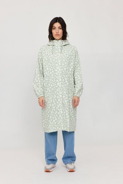 Mazine Oversized Regenmantel aus recykeltem Plastik von Mazine
