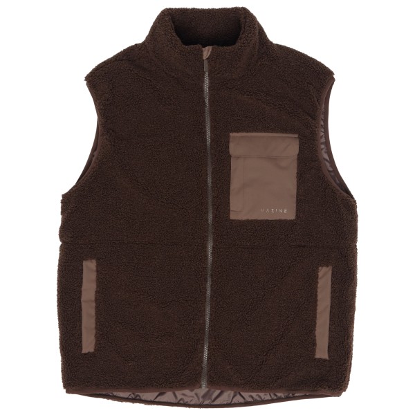 Mazine - Padded Sherpa Vest - Fleeceweste Gr S braun von Mazine
