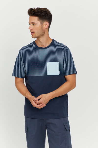 Mazine T-Shirt - Felton Striped T - aus Bio-Baumwolle von Mazine