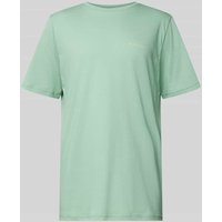 Mazine T-Shirt mit Label-Print Modell 'Stundon' in Mint, Größe L von Mazine