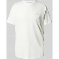 Mazine T-Shirt mit Label-Print in Offwhite, Größe M von Mazine