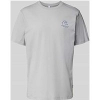 Mazine T-Shirt mit Motiv-Print in Hellgrau, Größe M von Mazine