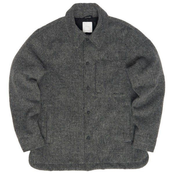 Mazine - Vegan Wool Jacket - Freizeitjacke Gr L grau von Mazine