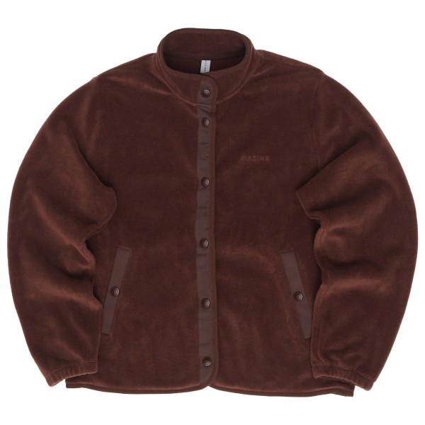 Mazine - Women's Loose Fit Fleece Jacket - Fleecejacke Gr M braun von Mazine