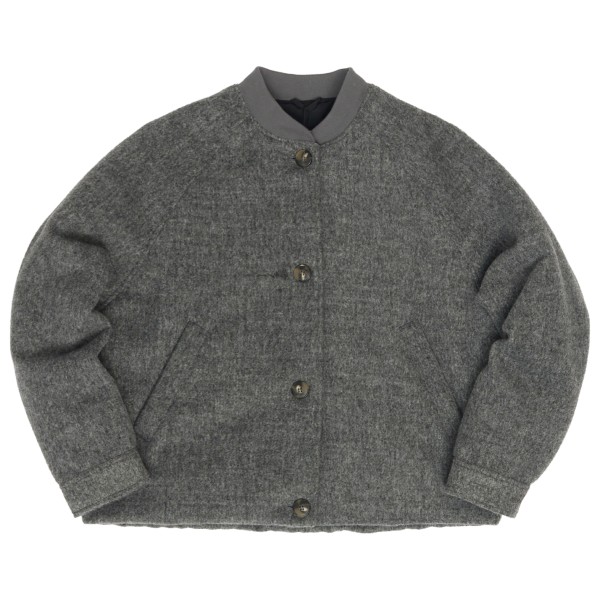 Mazine - Women's Vegan Wool Bomber - Freizeitjacke Gr S grau von Mazine