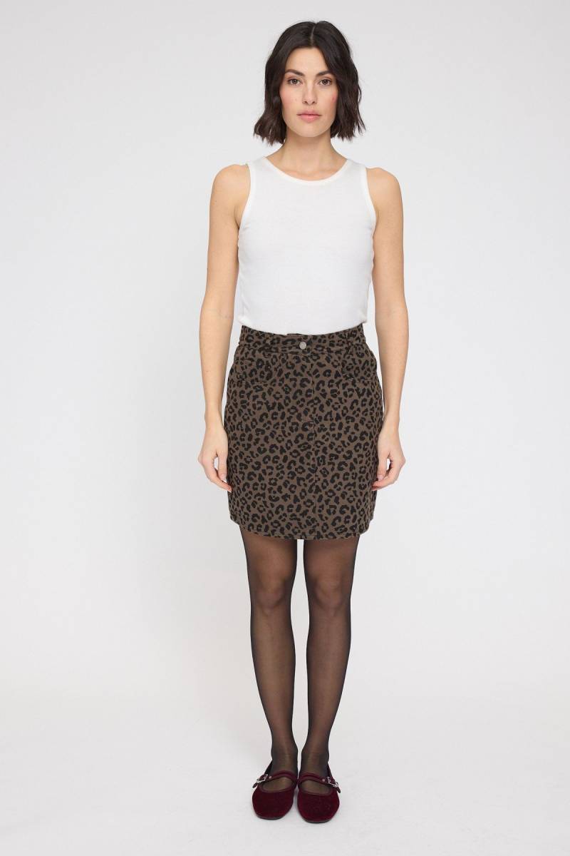 Rock Denim Printed Leo Braun von Mazine