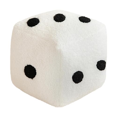 Fuzzy Dice - Plüsch Kissen Zubehör, Klassische Retro Auto Dekoration | Weiche und lustige Plüsch-Würfel für Autoinnenraum, langlebige Dekoration für & Erwachsene, Trucks, S, weiß, Se référer au Fuzzy Dice - Plüsch Kissen Zubehör, Klassische Retro Auto Dekoration | Weiche und lustige Plüsch-Würfel für Autoinnenraum, langlebige Dekoration für & Erwachsene, Trucks, S, weiß, Se référer au von Mbiyhgta