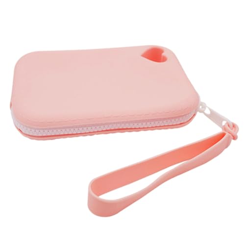 Kosmetik-Aufbewahrungstasche – Silikon-Kopfhörer-Organizer, wasserdichte Kabelbinder-Tasche | kleine Schlüsselbox, tragbare Make-up-Aufbewahrungstasche, multifunktionales Zubehör mit Reißverschluss von Mbiyhgta