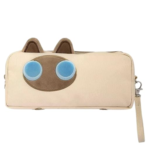 Mbiyhgta Mbiyhga Katzenstiftbeutel | Netter Bleistiftorganisator | Zipper -Stiftkoffer, Bleistiftbeutel, Organisator mit großer Kapazität für Erwachsene Girls Boys School Supplies von Mbiyhgta