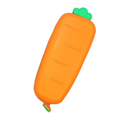 Mbiyhgta Stifteetui, Stiftetasche | Stifte-Organizer aus Silikon, tragbare Make-up-Tasche, schöne Tasche für Karottenstifte, multifunktionaler Organizer für Zuhause und Schule von Mbiyhgta