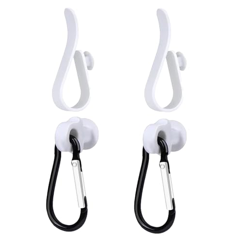 Mbiyhgta Strandtaschenanhänger, Tragetaschen-Schlüsselanhänger - InEinkaufstasche Getränkehalter Solid Beach Bag Clip,Robusteres Mehrzweck-Haken-Set für Tragetaschen, Strandtaschen-Zubehöreinsätze für von Mbiyhgta