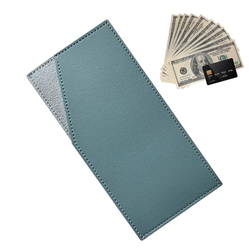 Slim Money Clip Wallet - Minimalist Slim Wallet | Tragbares PU -Leder -Billet, Bequeme Geldclipkartenhülle für Kreditkarten, Geld, Debitkarten von Mbiyhgta