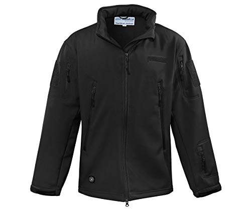 Mc Allister Tactical Softshell Jacke Sharkskin für Sie und Ihn (Schwarz/M) von Mc Allister