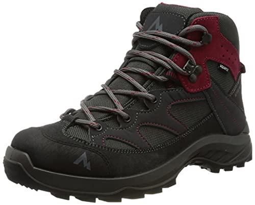 McKinley Damen Travel Comfort AQX Mountainbiking-Schuh, Anthracite/PINKDARK, 37 EU von Mc Kinley