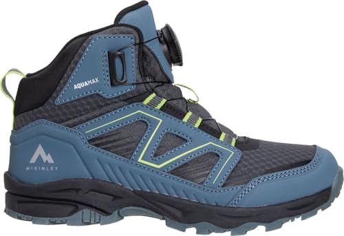 Mckinley Tahsis Mid AQX J Wanderstiefel, Blue Smoke/Anthracit, 34 EU von Mc Kinley