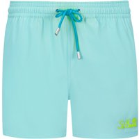 Mc2 Saint Barth Leichte Badeshorts mit kleiner Label-Stickerei von Mc2 Saint Barth