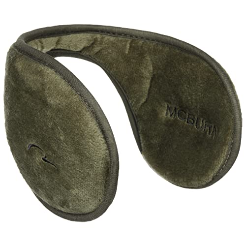 McBURN Earband Basic Ohrenwärmer Damen/Herren - ohrenwärmend Ohrenband Herren Herbst-Winter - One Size oliv von McBURN