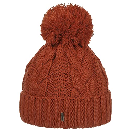 McBURN Giant Bommelmütze Bommelmützen Wintermütze (One Size - rost) von McBURN