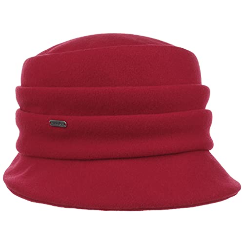 McBURN Katja Wollhut Damenhut Winterhut Hut Damen - Made in Italy mit Futter, Futter Winter Herbst-Winter - One Size rot McBURN Katja Wollhut Damenhut Winterhut Hut Damen - Made in Italy mit Futter, Futter Winter Herbst-Winter - One Size rot von McBURN