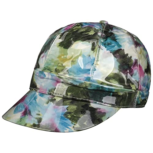 McBURN Let´s Rain Damencap Schirmmütze Regencap Outdoorcap Schildmütze Damen - Made in Italy mit Schirm, Futter Sommer Frühling-Sommer - One Size grün von McBURN
