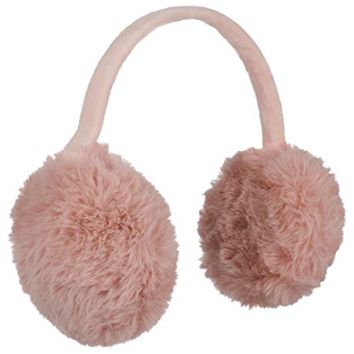 McBURN One Colour Webpelz Ohrenschützer Ohrenwärmer Ohrenschutz Damen - Winter Herbst-Winter - One Size altrosa von McBURN