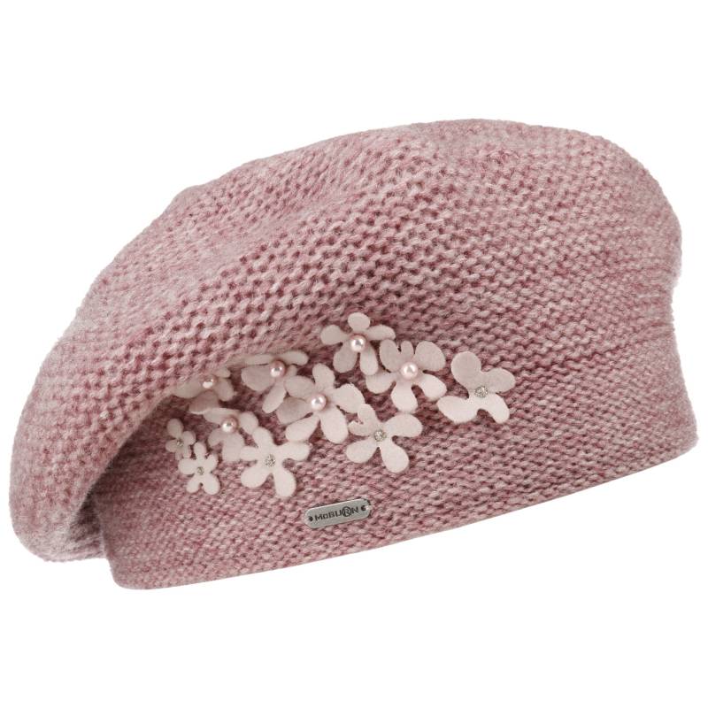 Strickbaske mit Blumen und Perlen by McBURN von McBURN