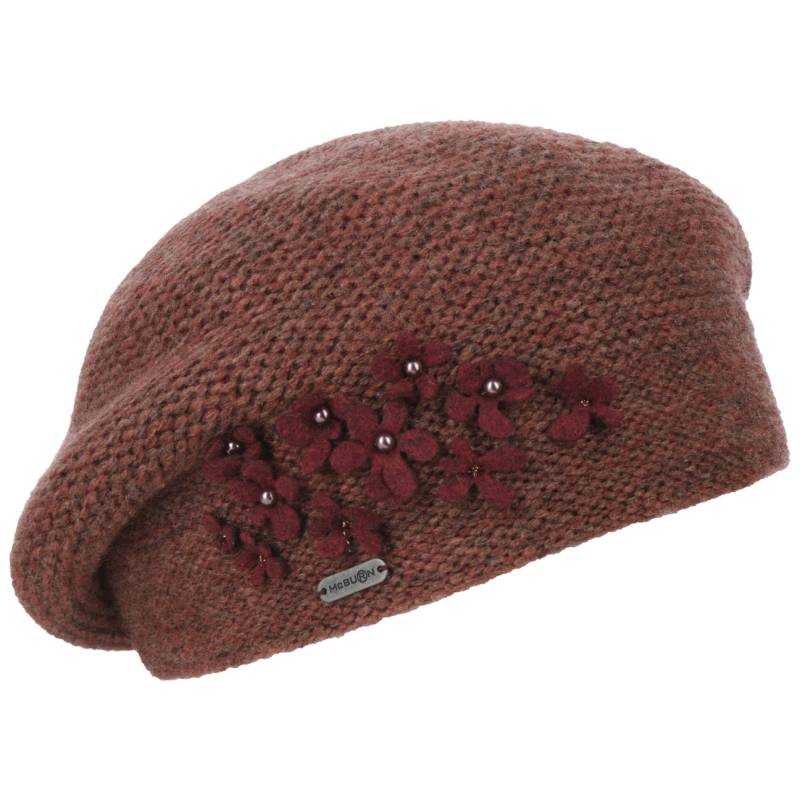 Strickbaske mit Blumen und Perlen by McBURN von McBURN