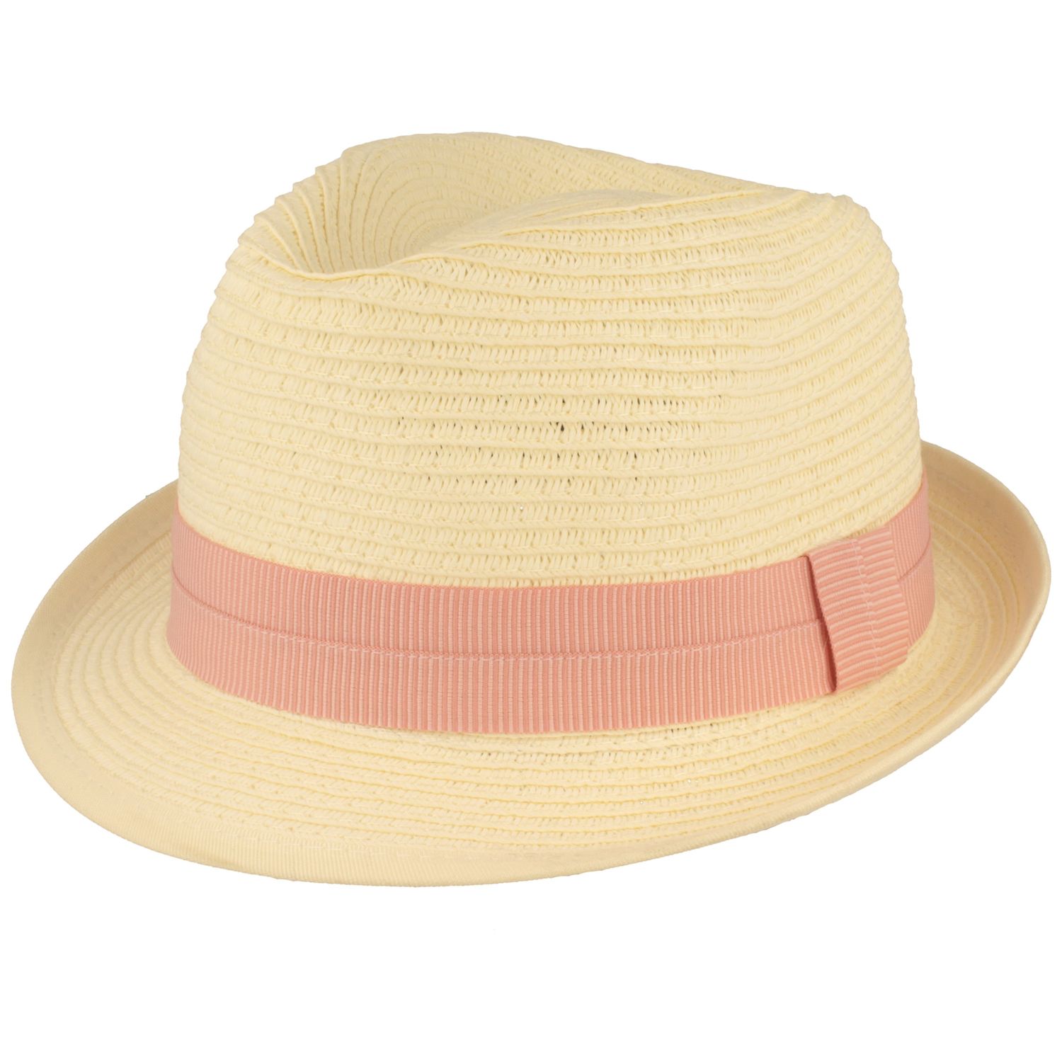 Kinder Trilby Strohhut mit Ripsband-Garnitur von Hut-Breiter von McBurn