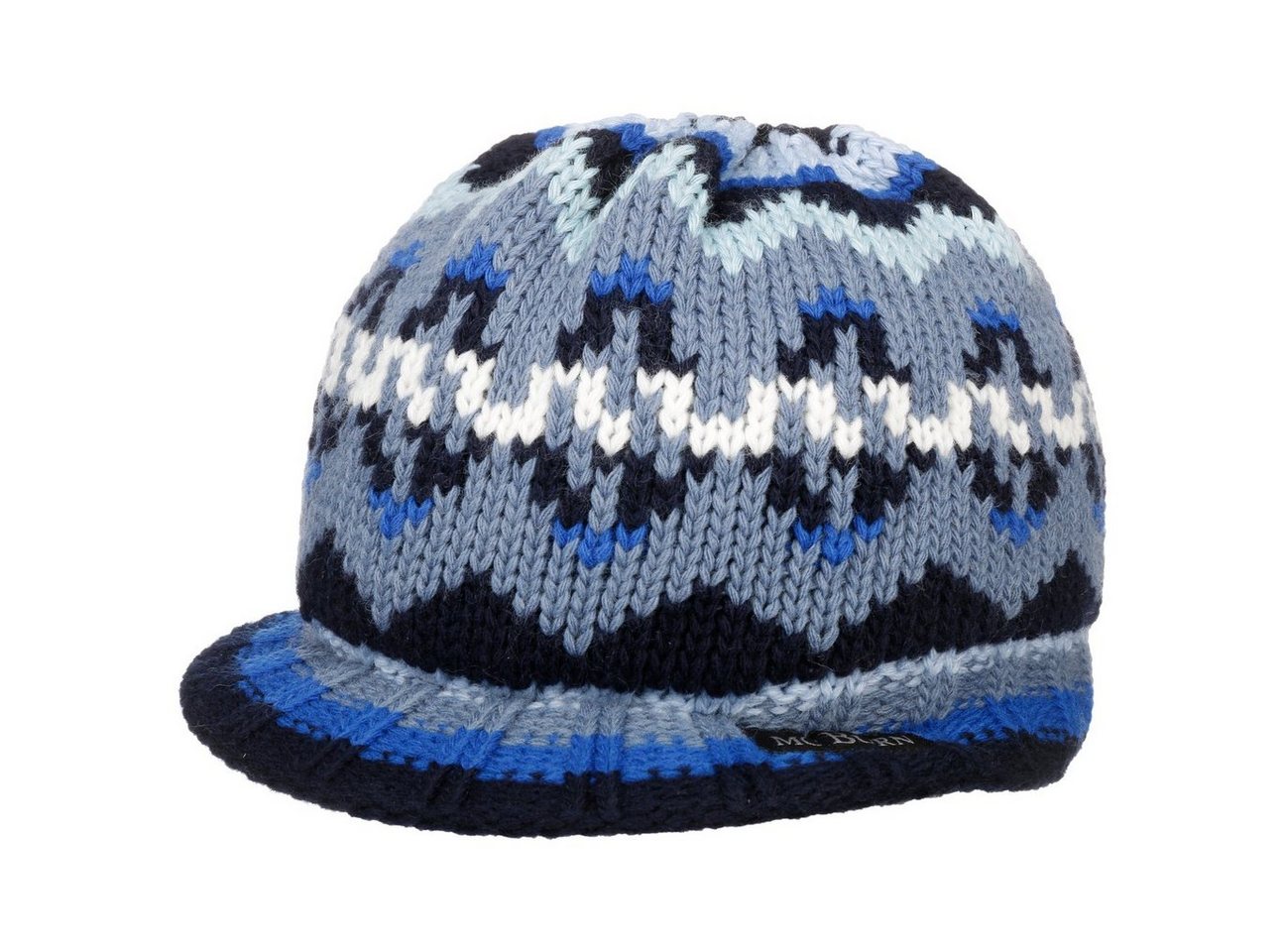 McBurn Beanie (1-St) Wintermütze mit Schirm, Made in Italy von McBurn