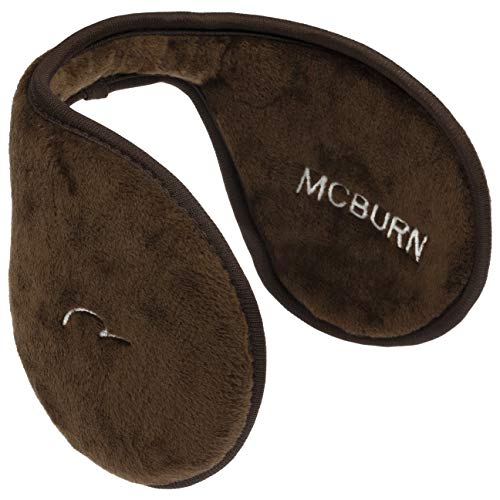 McBURN Earband Basic Ohrenwärmer Damen/Herren - ohrenwärmend Ohrenband Herren Herbst-Winter - One Size braun von McBURN