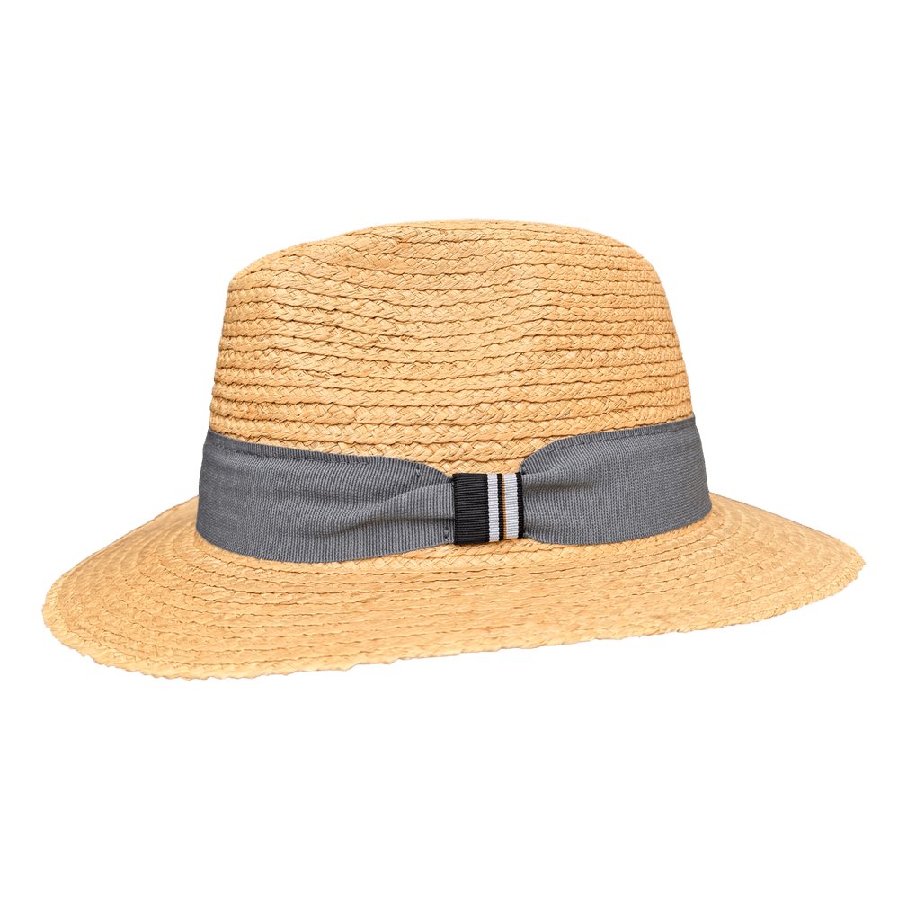 McBurn Outdoorhut Fedora Raffia Strohhut Fred von McBurn