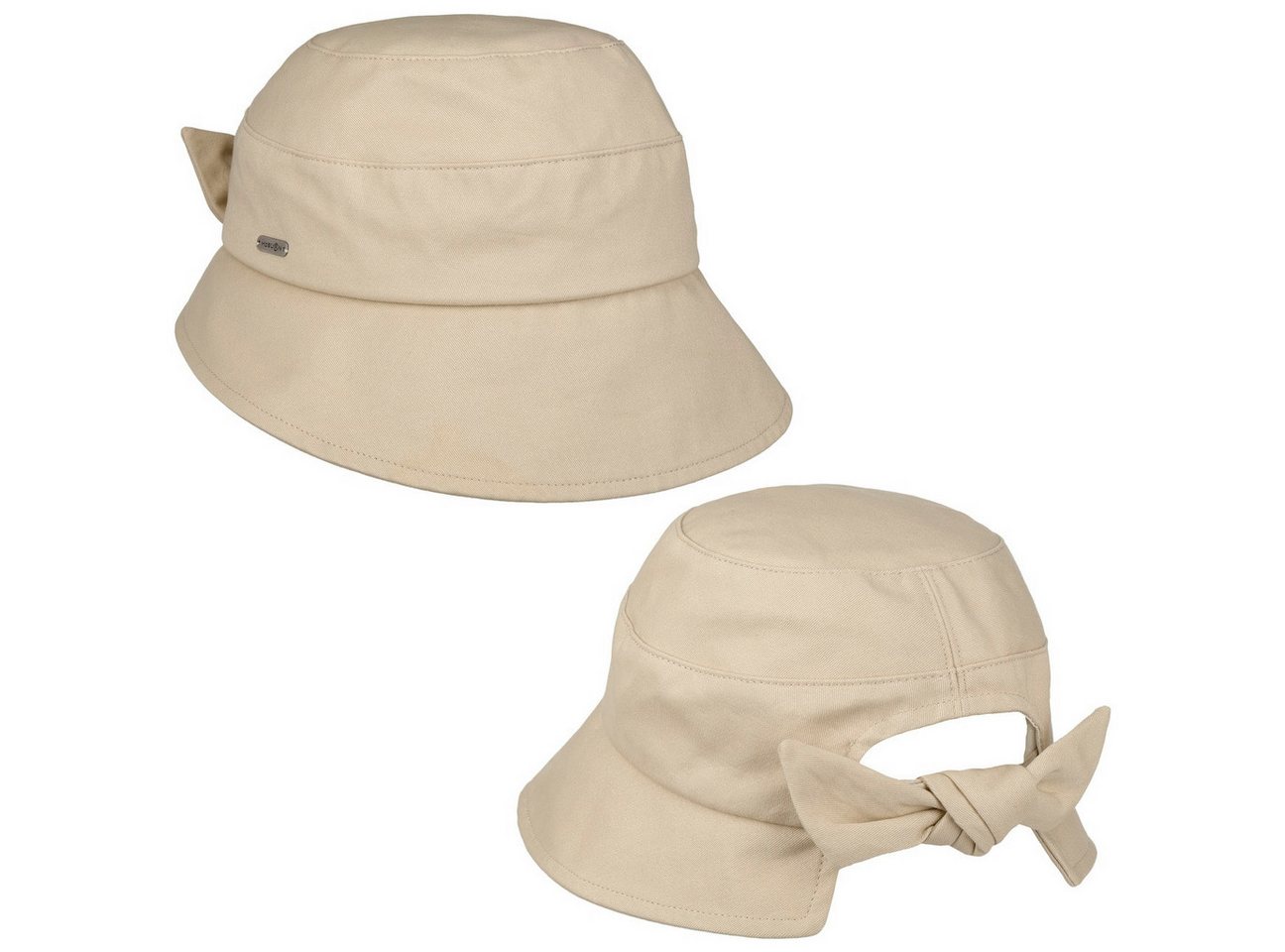 McBurn Sonnenhut (1-St) Baumwollhut mit Schirm, Made in Italy von McBurn